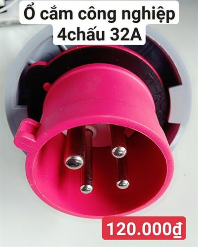 Ổ cắm công nghiệp 4 chấu 32A