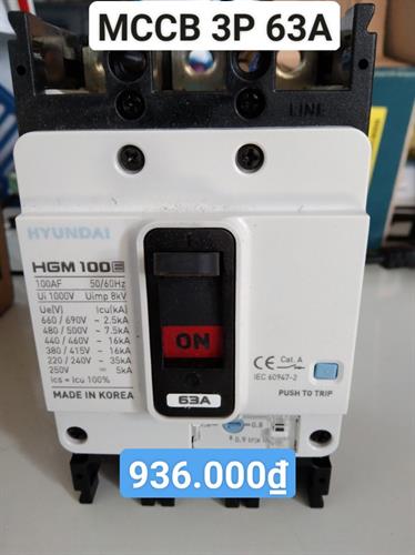 MCCB 3P 63A